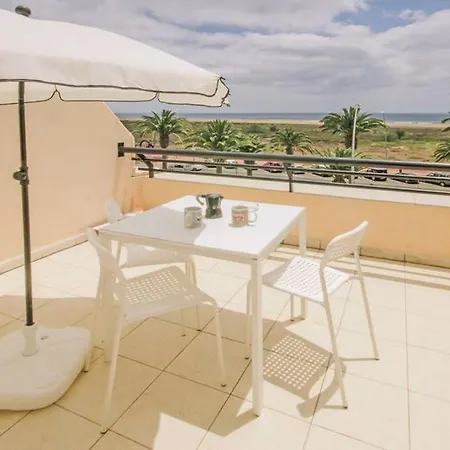 Apartment Terrazza E Vista Sull'oceano, Wi-fi, Piano 3, Piscina Sullo Stesso Piano Morro Jable
